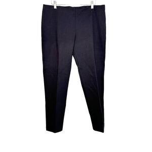 Eileen Fisher Ponte Pants Black Pull On Size‎ Large Capsule System Slim EEVS